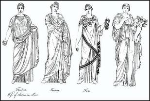 Clothing - the daily life in ancient rome